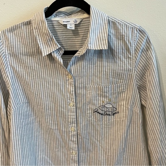 🆕Old Navy Gimme Some Space Old Navy Button Down - Picture 4 of 4